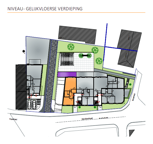 Appartement 0.2 - Situering