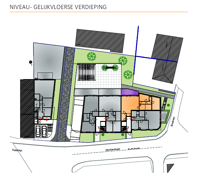 Appartement 0.4 - Situering