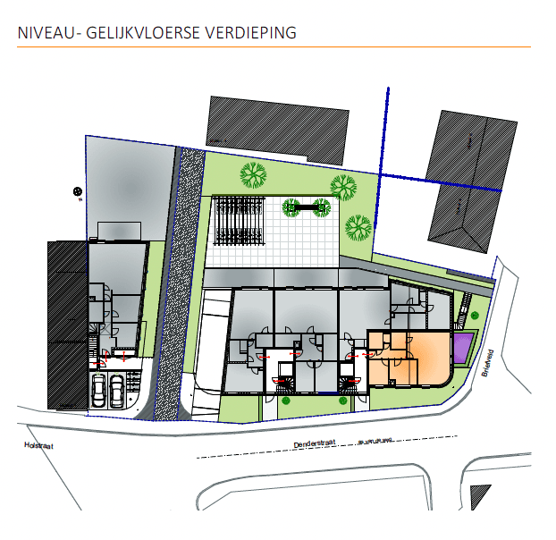 Appartement 0.5 - Situering