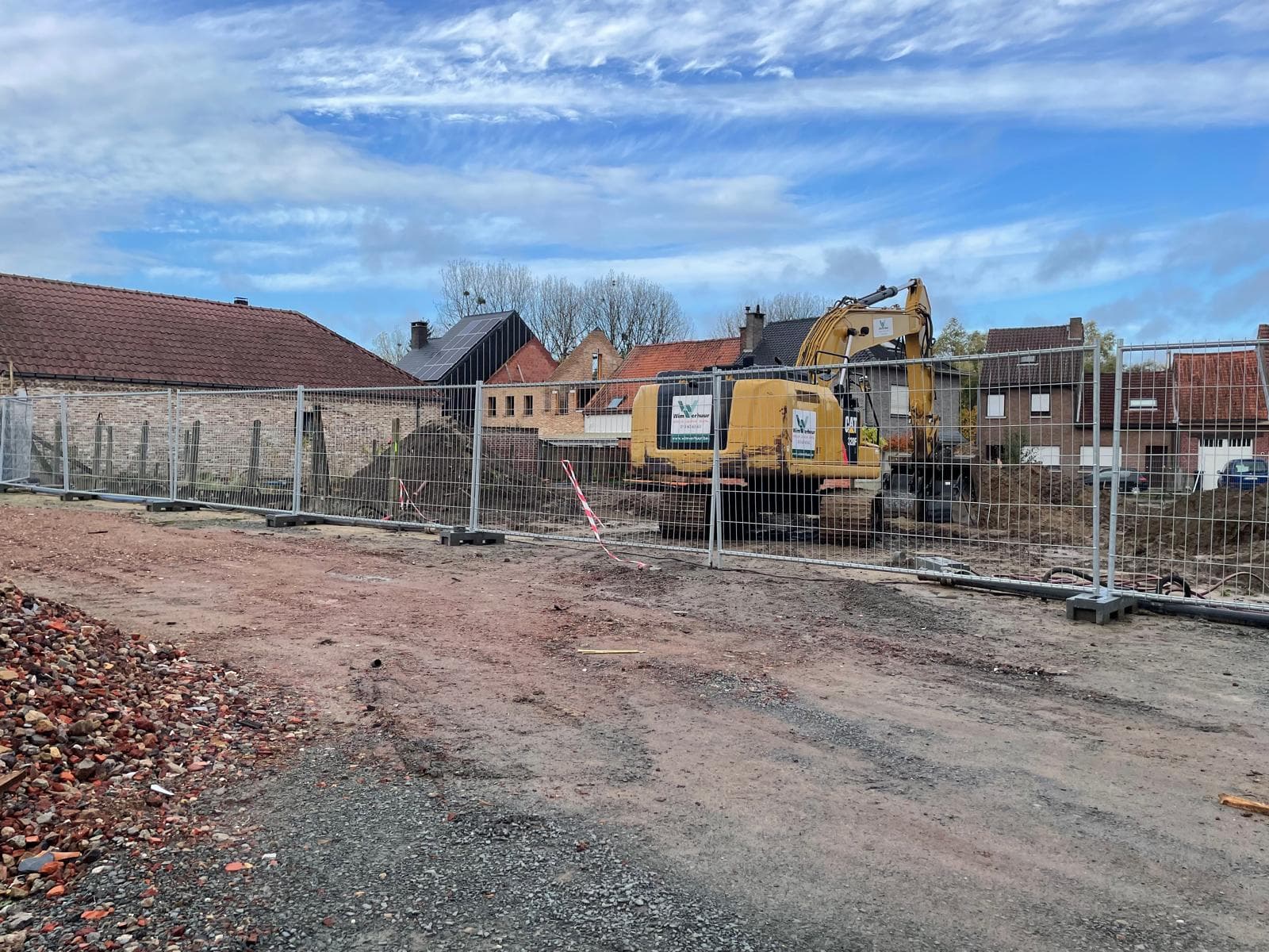 Bouwproces voortgang