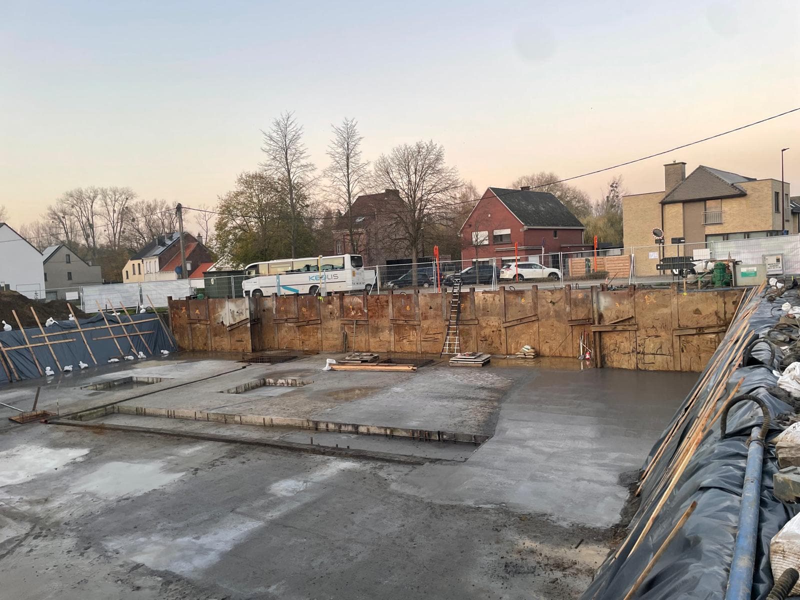 Bouwvoortgang Liedekerke