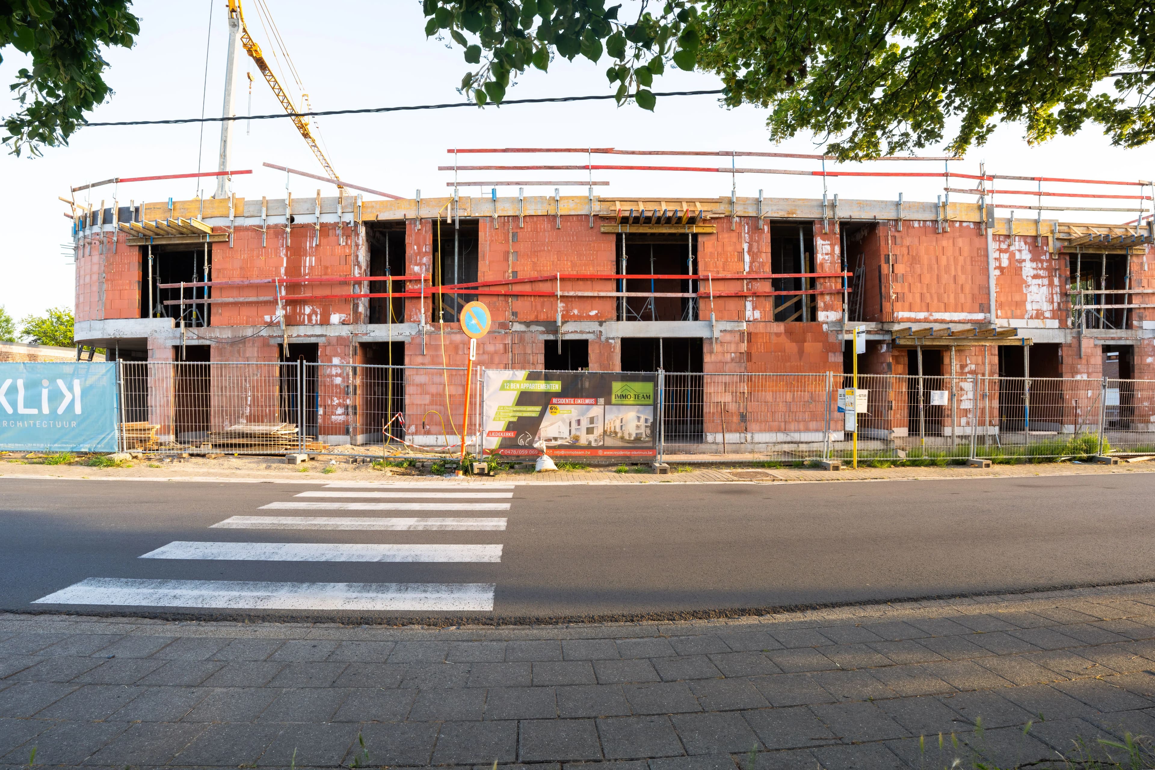 Nieuwste bouwvoortgang Residentie Eikelmuis